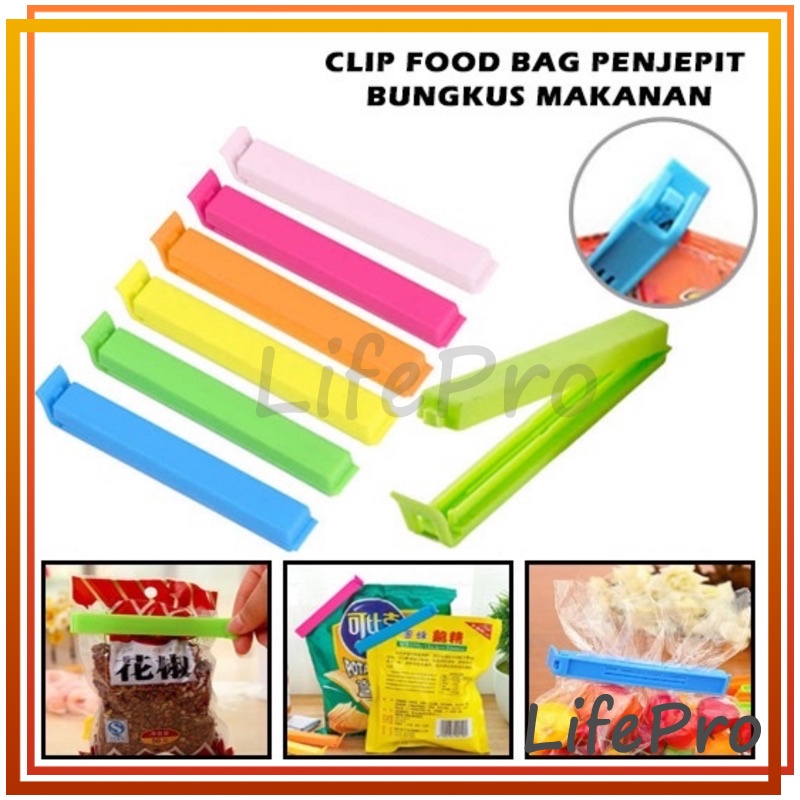Lifepro Klip Kemasan Makanan Ringan / Klip Makanan Plastik Klip Makanan Ringan Plastik Sealing Klip 
