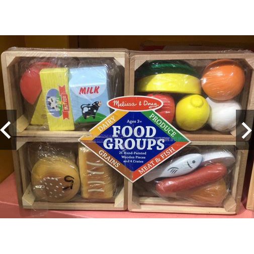 goplay.id - Mainan buah potong kayu Food group melissa & doug