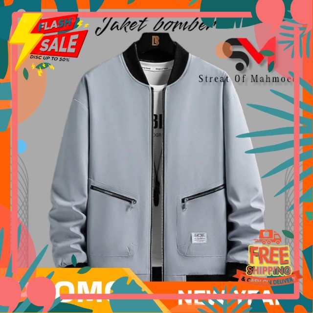 Jaket Bomber Casual Pria Wanita Original/Jaket Pria wanita Premium Jaket Bomber Pria wanita 100%Real