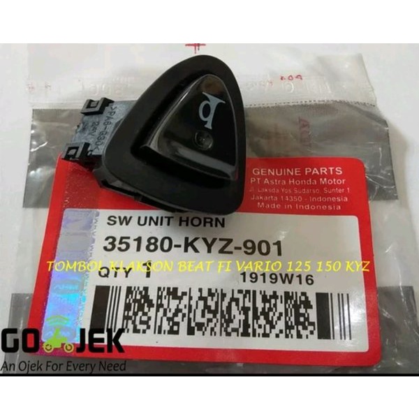 COD Tombol Klakson Honda Beat Fi Vario Revo KYZ Blade Vario125 Original RPMSEMARANG
