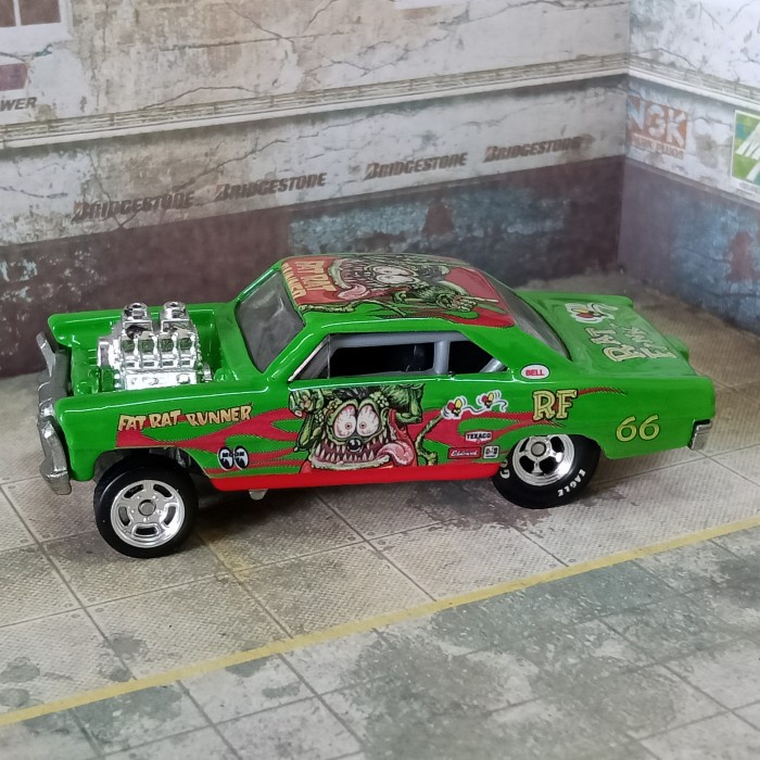 TERBARU Hot Wheels 66 Super Nova custom Ratfink