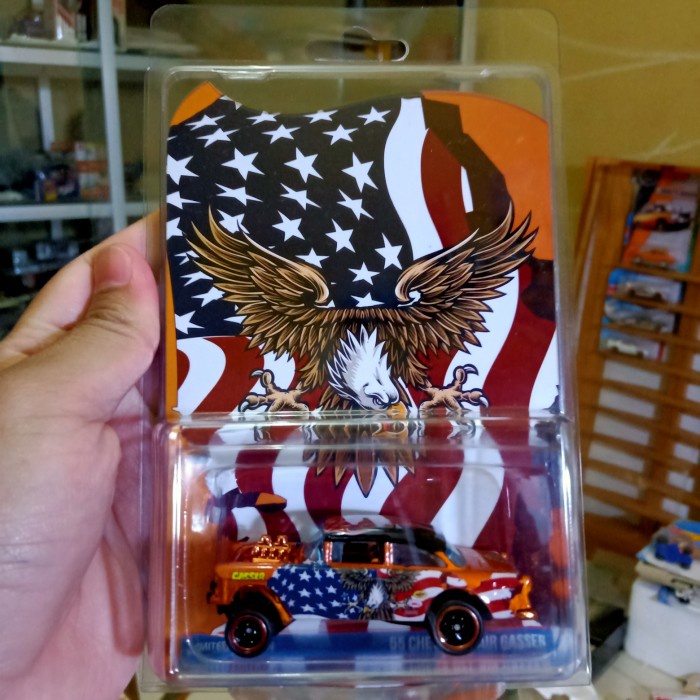 TERBARU Hot Wheels 55 Chevy Bel Air Gasser custom The Eagle Gasser