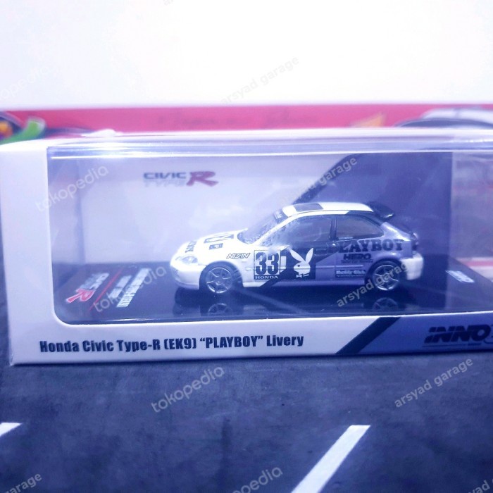 TERBARU Inno64. Honda Civic Type R EK9 Playboy livery