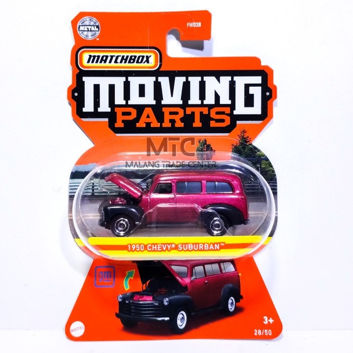 TERBARU Matchbox Moving Parts 1950 Chevy Suburban
