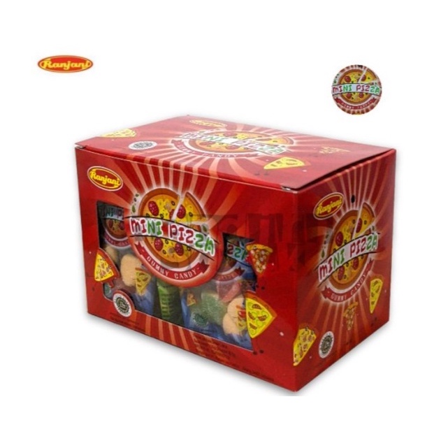 

Mini Pizza 1 Box isi 30 pcs x @5gr ORIGINAL