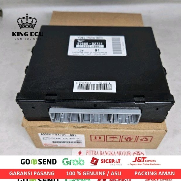 ECU Daihatsu Grand Max 89560-BZ731 ECM Control Computer