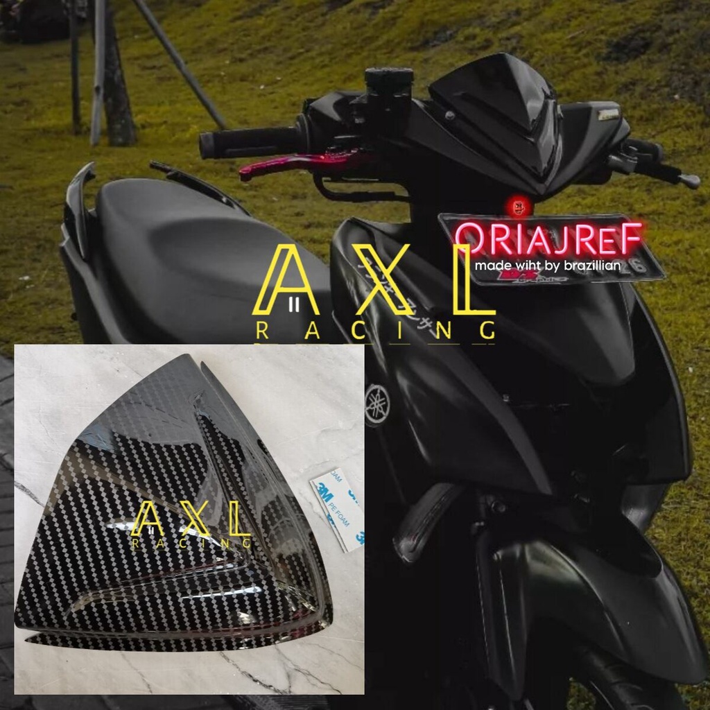 VISOR CARBON YAMAHA GEAR 125