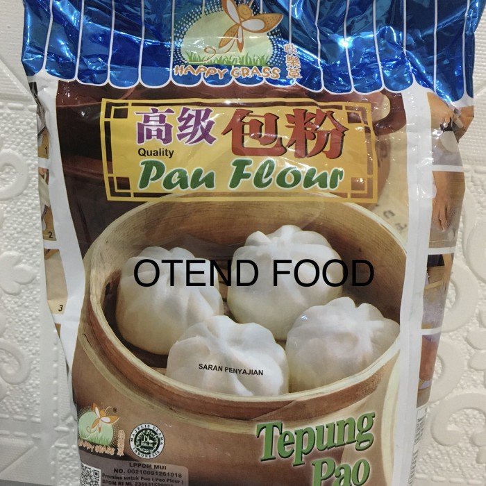 

BEST SELLER Tepung Pao / Pau Flour 1,3 Kg Merk Happy Grass