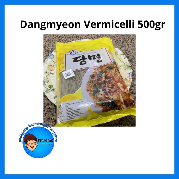 

Dangmyeon Vermicei 500gr | Bihun Korea | Soun Korea | Mie Japchae