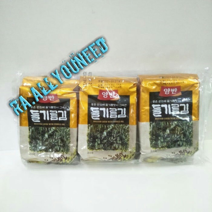 

Dongwon Rumput Laut Dengan Minyak Perila 15gr (3pcs @ 5gr)