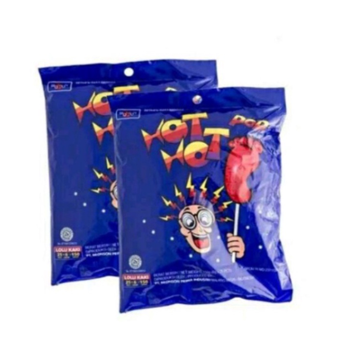 

HOT HOT POP PENDEKAR BIRU 1 PACK isi 25 pcs permen ORIGINAL