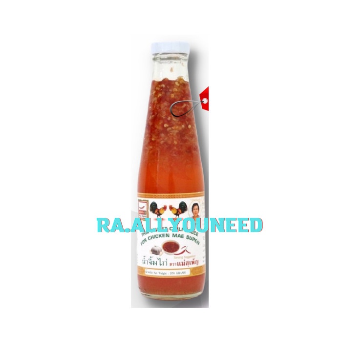 

Mae Supen Thai Sweet Chili Sauce 370 gr - Sambal Manis Thailand