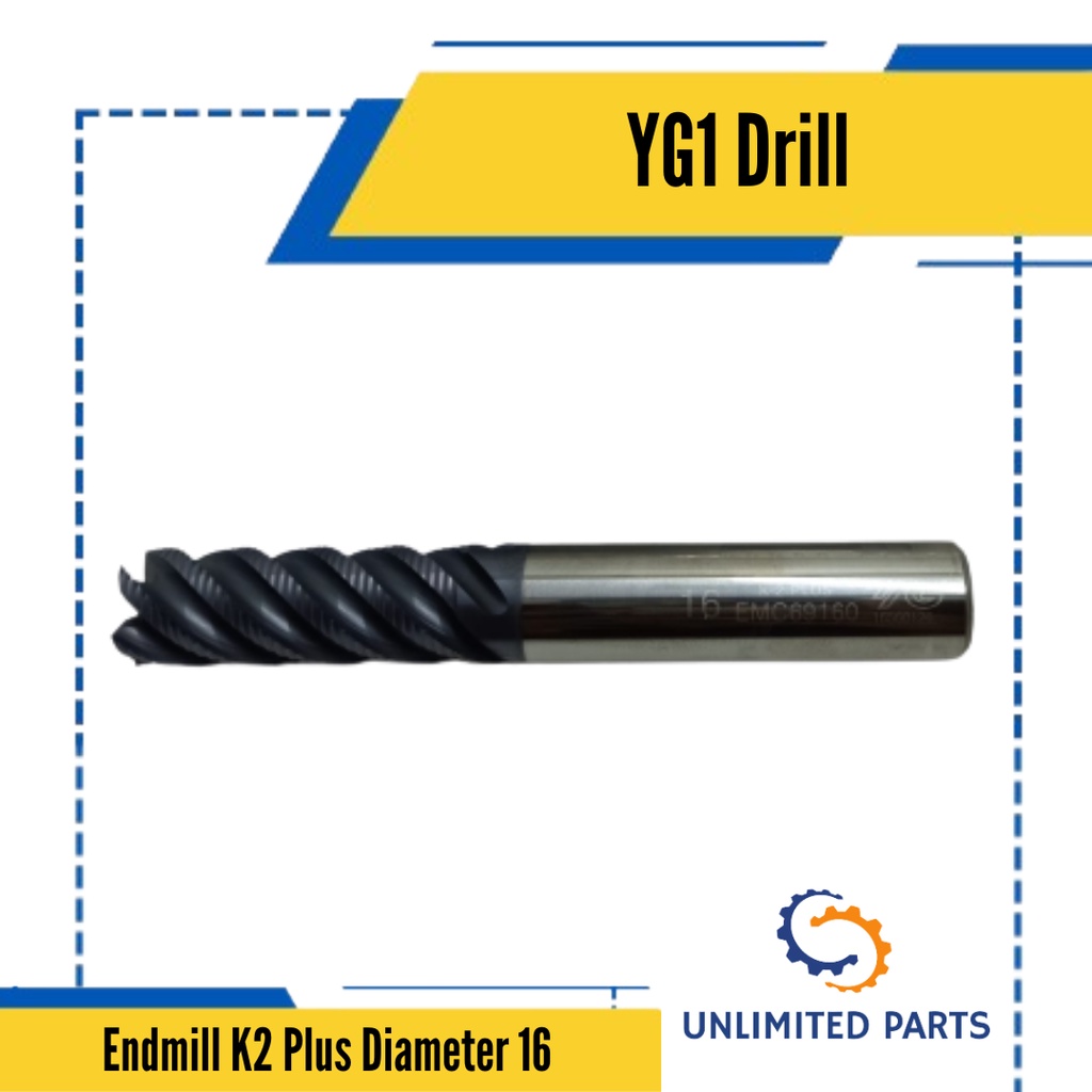 YG1 Endmill K2 Plus Diameter 16