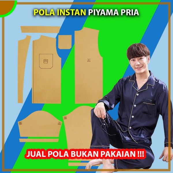 Pola Instan Piyama Pria | Aneka Pola