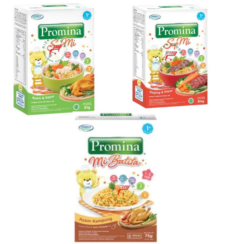 

Promina Sup Mi Untuk Usia 1+ / Mie Bayi / Makanan Camilan Bayi