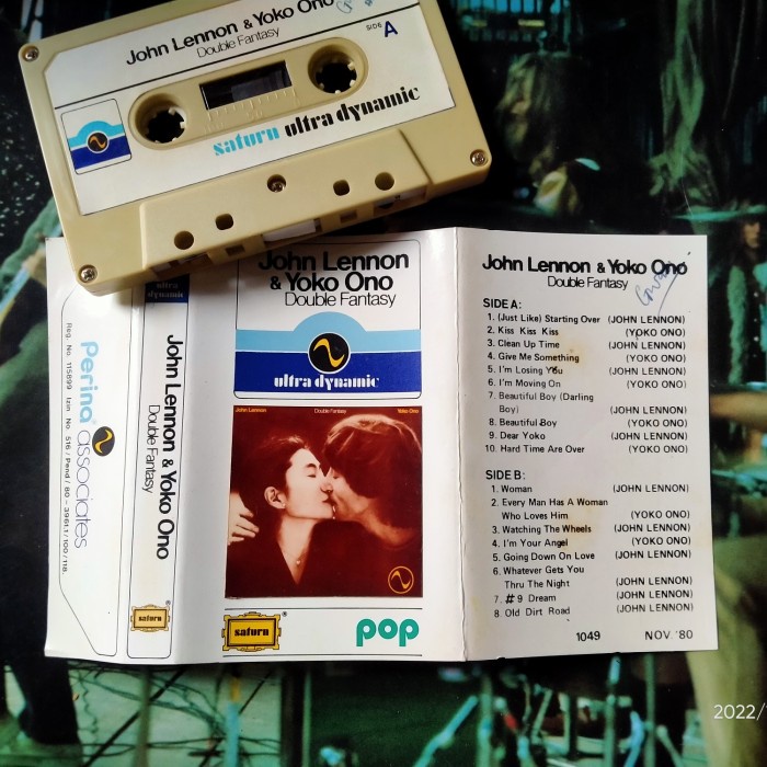 KASET JOHN LENNON YOKO ONO DOUBLE FANTASY SATURN