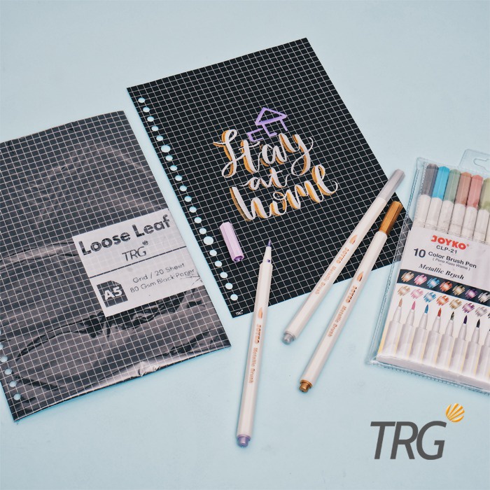 TRG - Gel Pen Putih - Bolpen Putih - White/Gold/Silver Gel Pen
