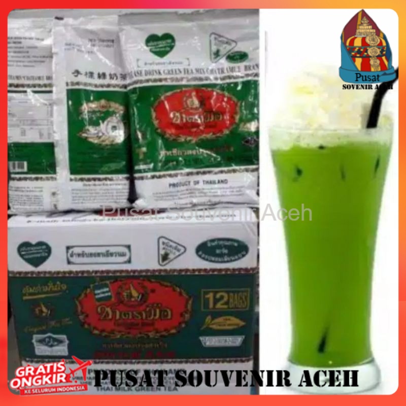 

Teh Hijau Thailand Terlaris Di Aceh 200 gr