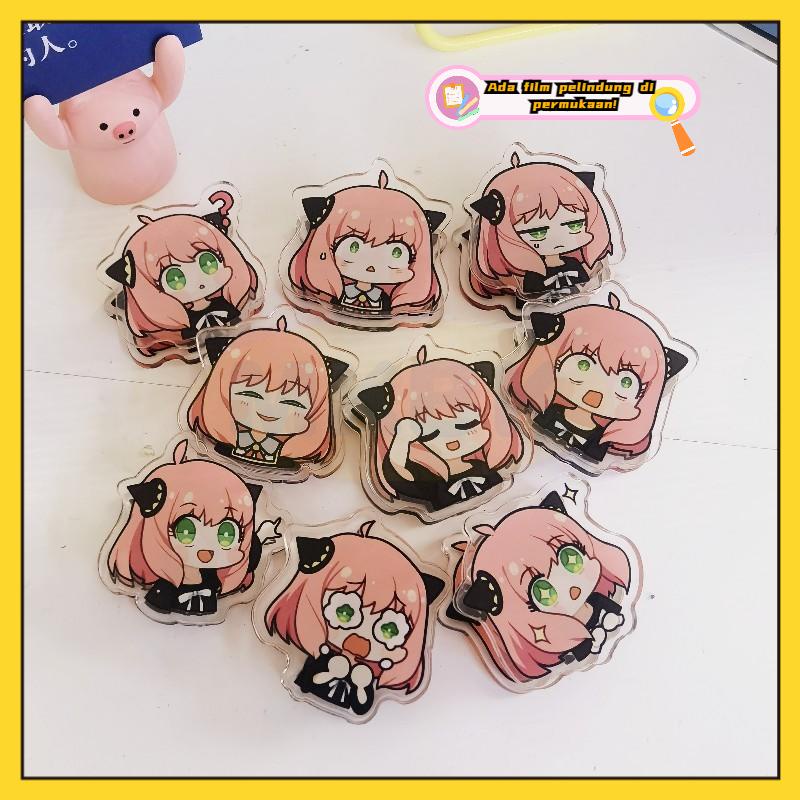 

⭐ MKBK ⭐ Anya Klip Anya Clip Anya Forger Paper Clip Klip Binder Clip Acrylic Penjepit Kertas Penjepit Serbaguna Akrilik Penjepit Klip Kertas Cartoon Clip Cute Clip Spy X Family