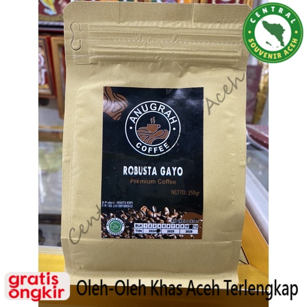 

bubuk kopi robusta 250 aceh gayo | anugrah kopi aceh