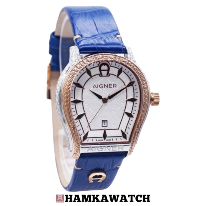 JAM TANGAN PRIA AIGNER Bergamo ORIGINAL A137106 GARANSI RESMI 2 TH Vs