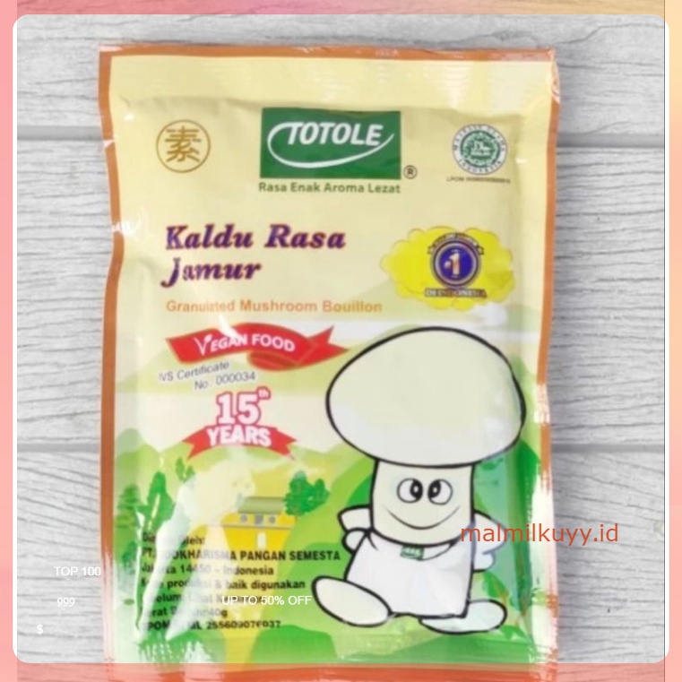 

totole kaldu jamur 40 gr