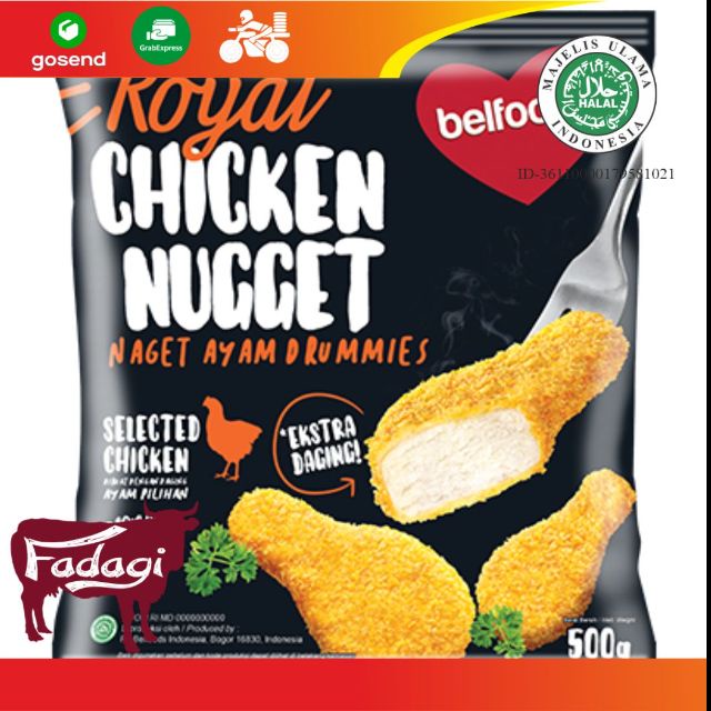 

ROYAL NUGGET DRUMMIES - 500 GR - BELFOODS