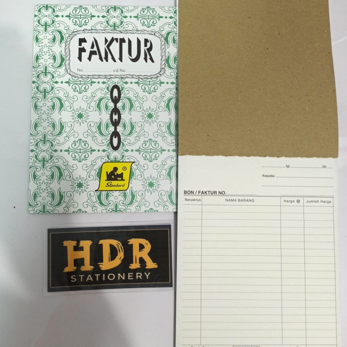 

Bon Faktur NCR Rangkap 2 Besar Standard