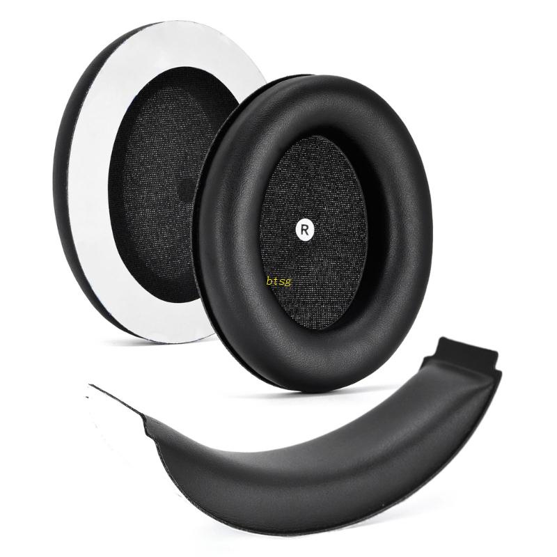 Bt Earpads HeadBeams Nyaman Untuk Cloud Orbit Headset Earmuff Memory Foam Cover Bando Headbeam Bantalan Telinga