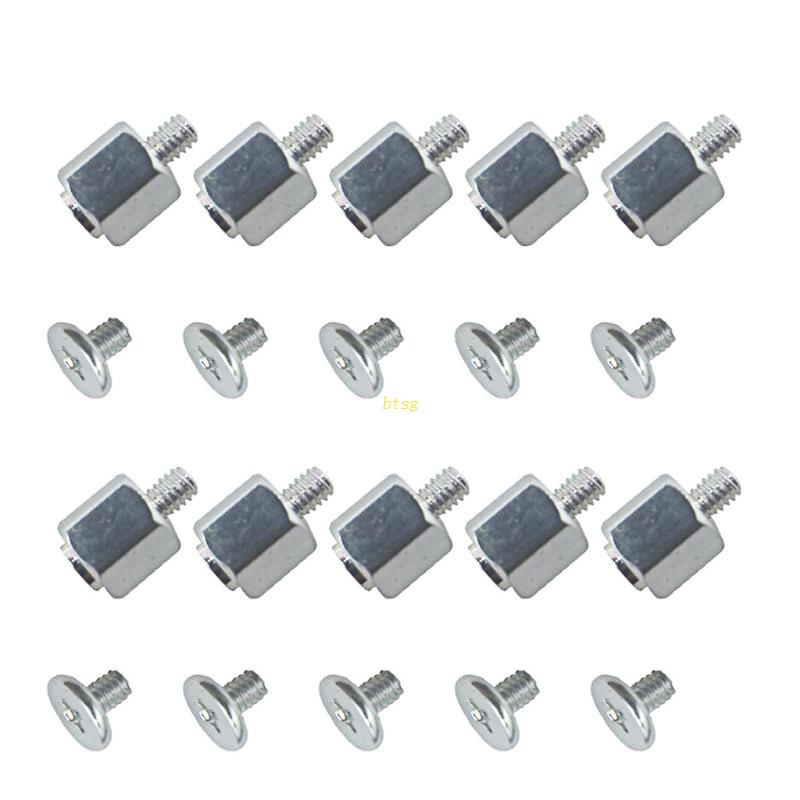 Bt 10set Untuk M.2 Solid State Disk Mounting Stand Off Screw Hex Nut Untuk SUS M2 S