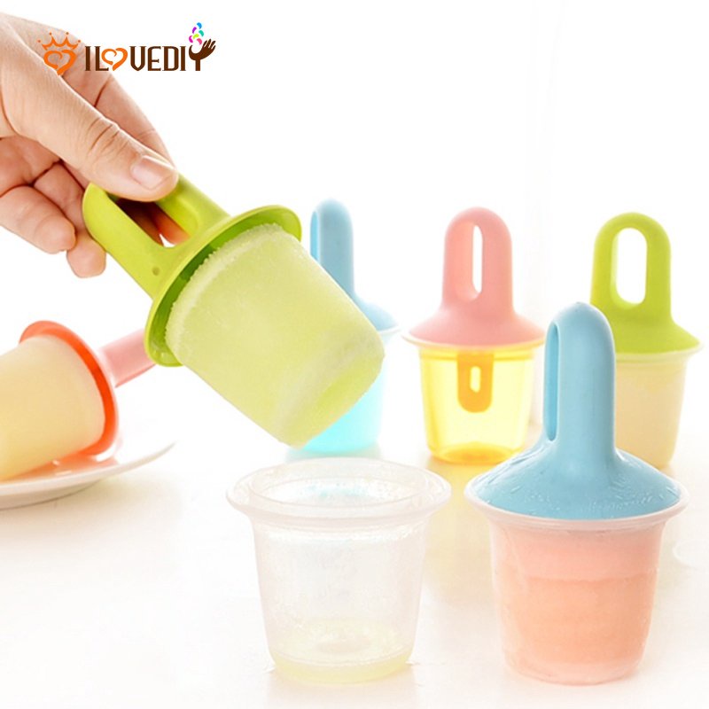 Hot Sale/Cetakan Es Krim Kreatif DIY/Summer Freezer Popsicle Molds Maker/Cetakan Ice Lolly Pop/Cetakan Lolly Freezer Rumahan DIY