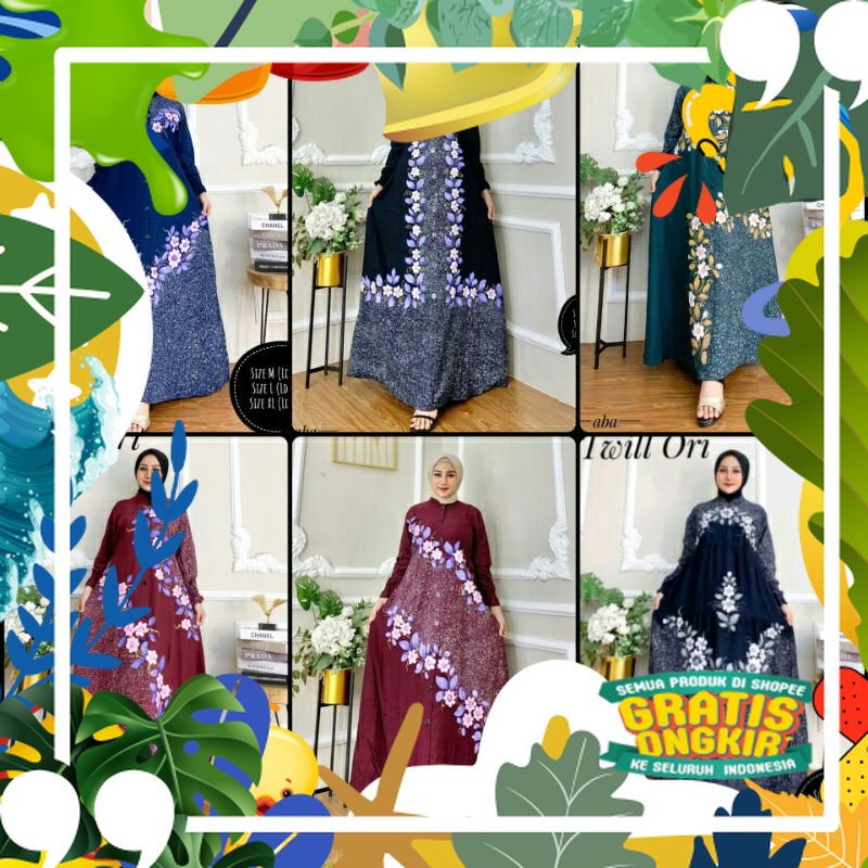 GAMIS TWILL ORI/GAMIS BUSUI/GAMIS LUKIS/GAMIS AKSARA/GAMIS RAFFEL/ solat sholat ied idul adha