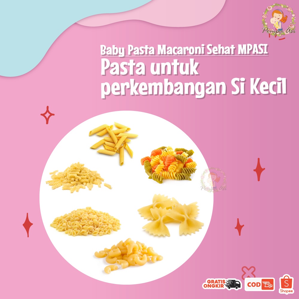 Baby Pasta Macaroni Sehat MPASI Bayi sehat