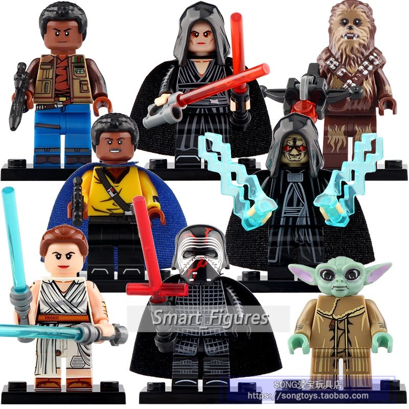 Star Wars Collection Clones Luke Skywalker Darth Vader Obi-Wan Kenobi Mainan Blok Bangunan Edukasi