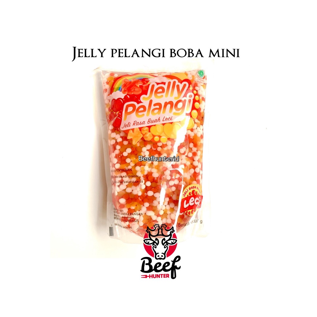 Pelangi Jelly Bubble Mini 500gr