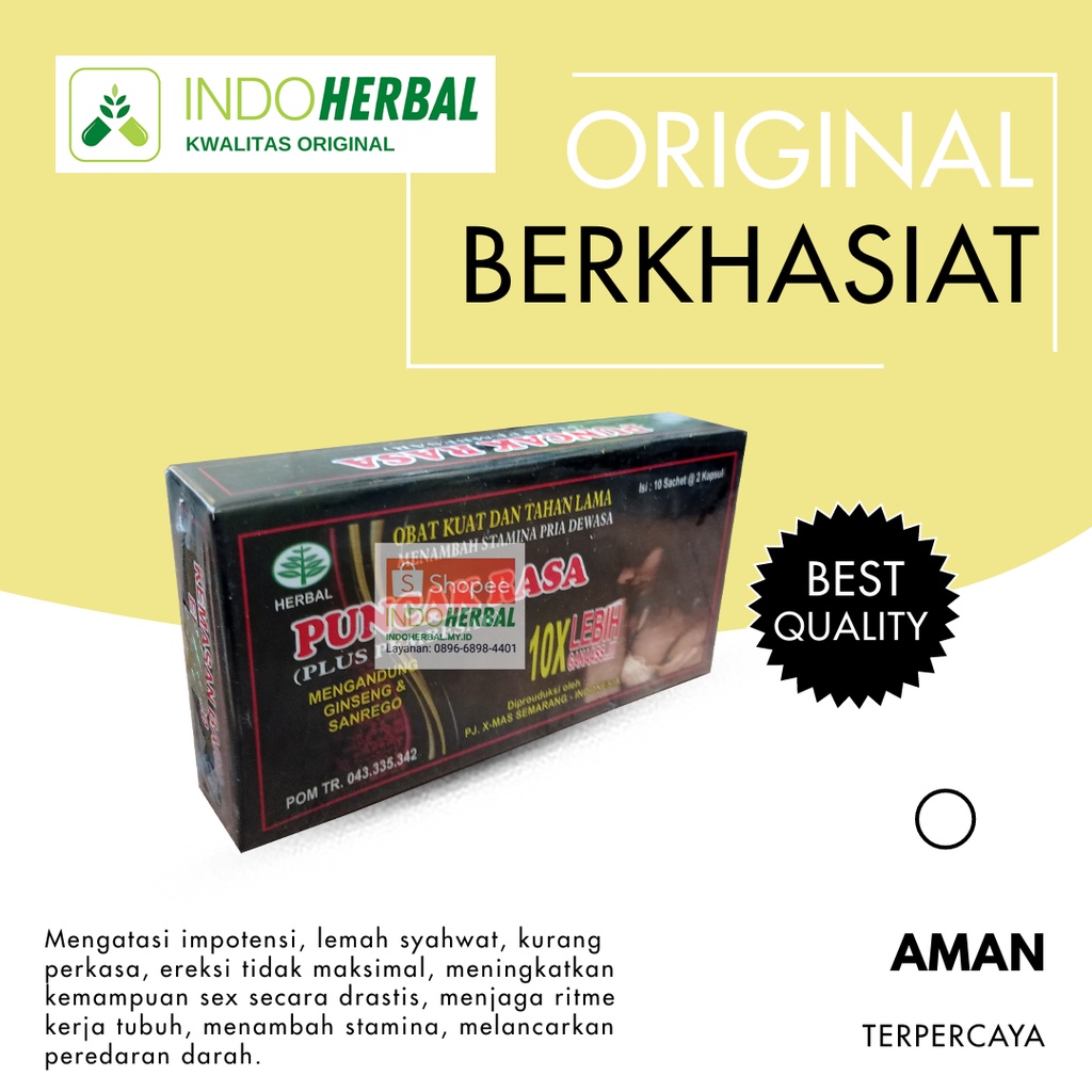 

Suplemen Kapsul Kesehatan HerbalPuncak (Rasa) Original Obat Stamina Pria Sehat (Kuat) Dan Tahan Lama