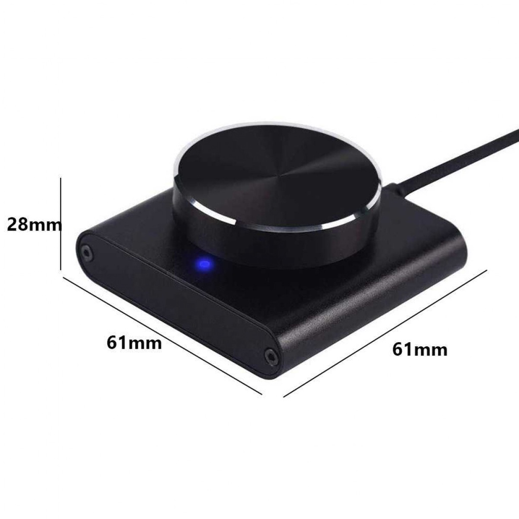 Pengatur Suara Komputer Eksternal Volume Controller Speaker USB Plug