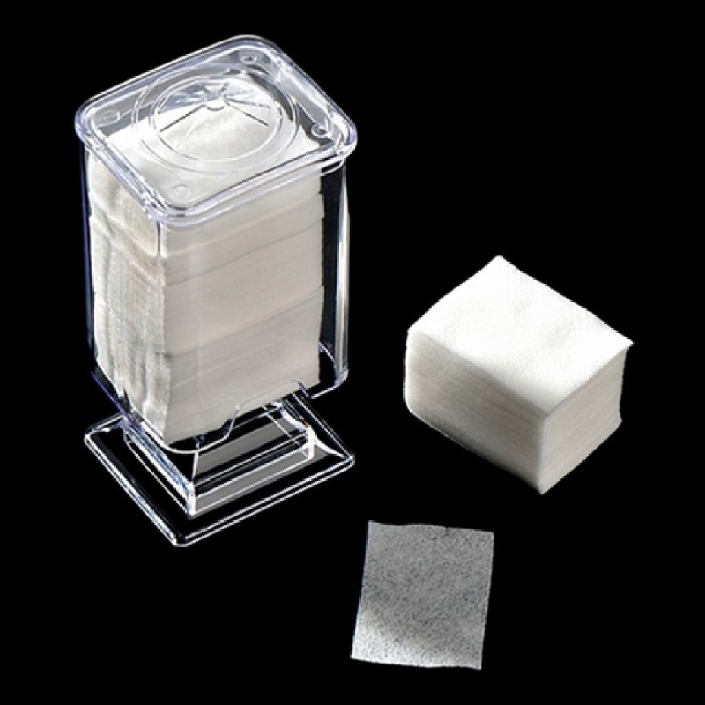 Ggg Kotak Pad Kapas Makeup Nail Art Remover Kertas Lap Tempat Wadah Penyimpanan Case ID