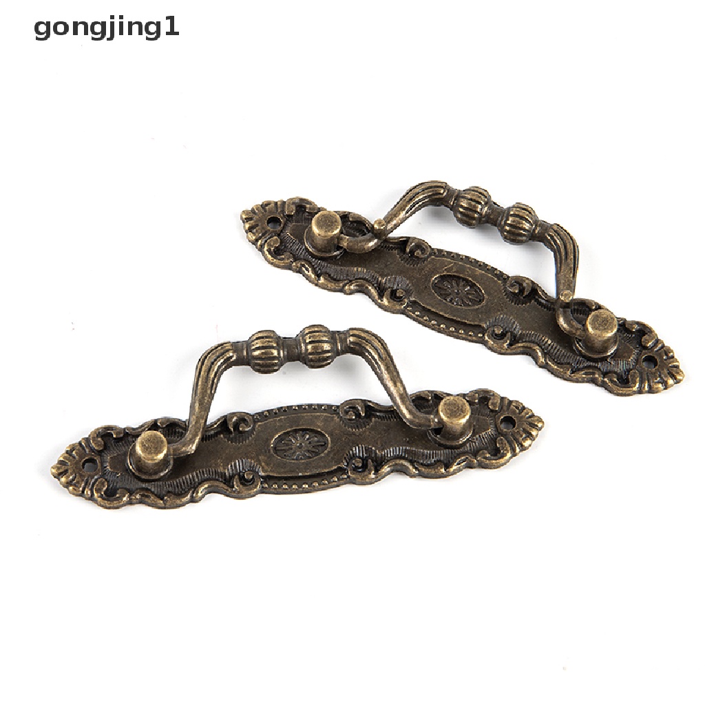 Ggg Handle Tarikan Antik Untuk Pintu Lemari Laci Chest Box Bin Metal Drawer ID