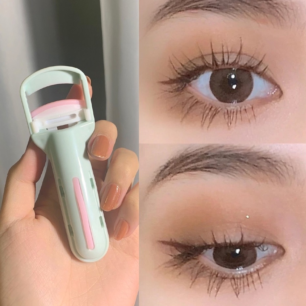 1pc Penjepit Bulu Mata Sudut Lebar Press-on Membentuk Tahan Lama Sunflower Eyelash Curler Curling Tahan Lama Styling Eyelash Curlers Alat Makeup Untuk Wanita