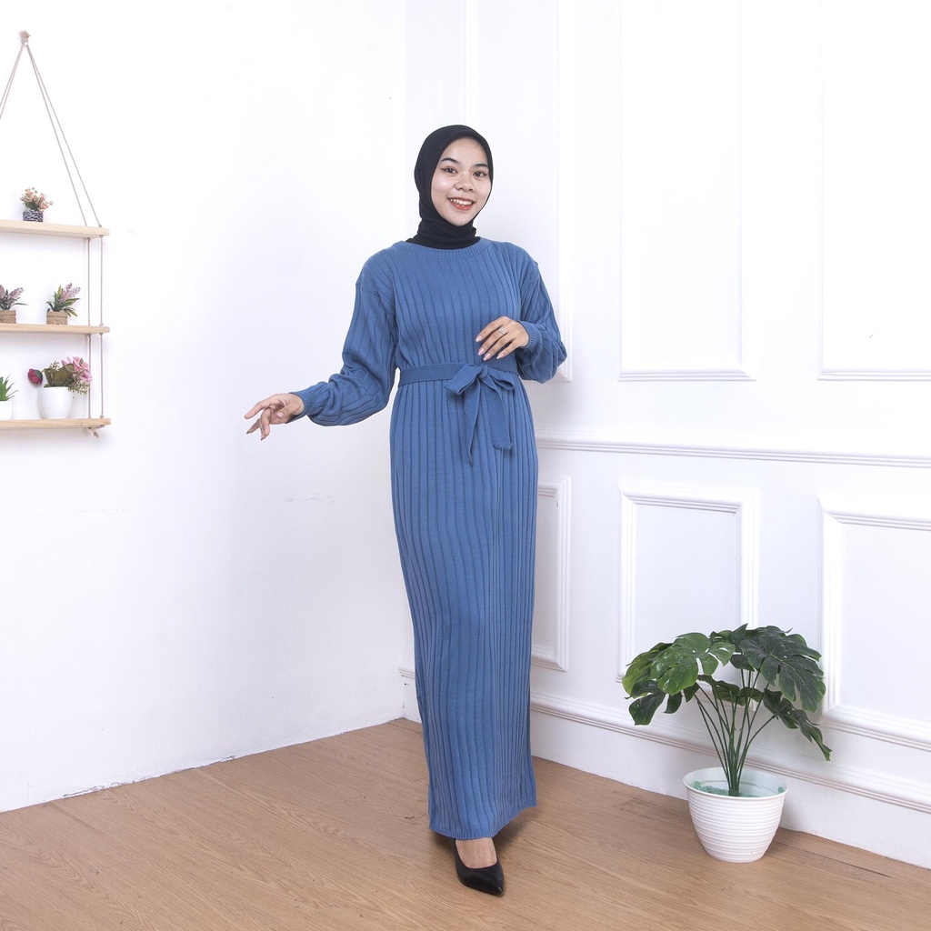 ZASKIYA - AZERA DRESS HORNET KNIT PRENIUM