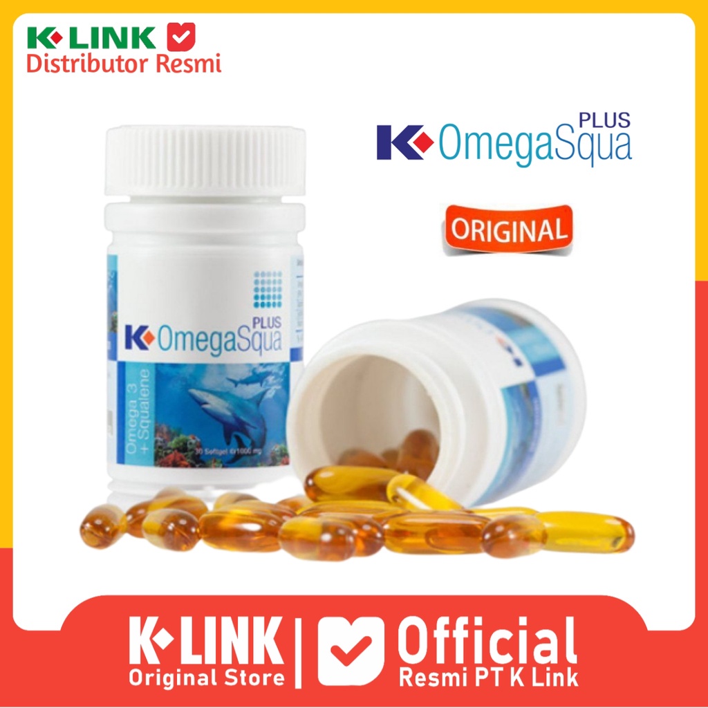 Omega 3 Minyak Ikan Salmon Squalene