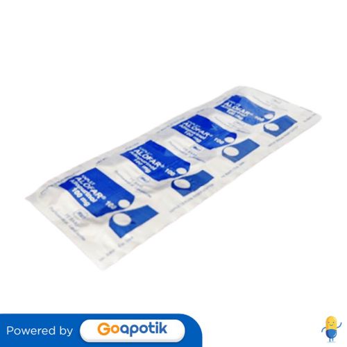 ALOFAR 100 MG STRIP 10 KAPLET