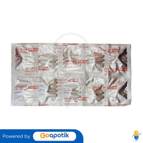 IRVASK 150 MG STRIP 10 KAPLET