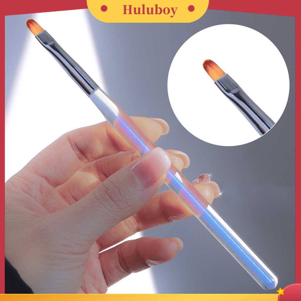 {In Stock} Pena Nail Art Bulu Lembut Fashion Manicure Tools Kuas Lukisan Ekstensi Kuku Akrilik Untuk Wanita