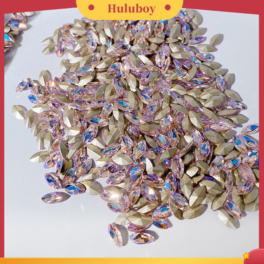 {In Stock} 20Pcs/Pack Kuku Berlian Imitasi Indah Hidup Mengkilap Kreatif Glitter DIY Ringan 3D Kuku Manicure Craft Ornamen Digunakan Di Rumah