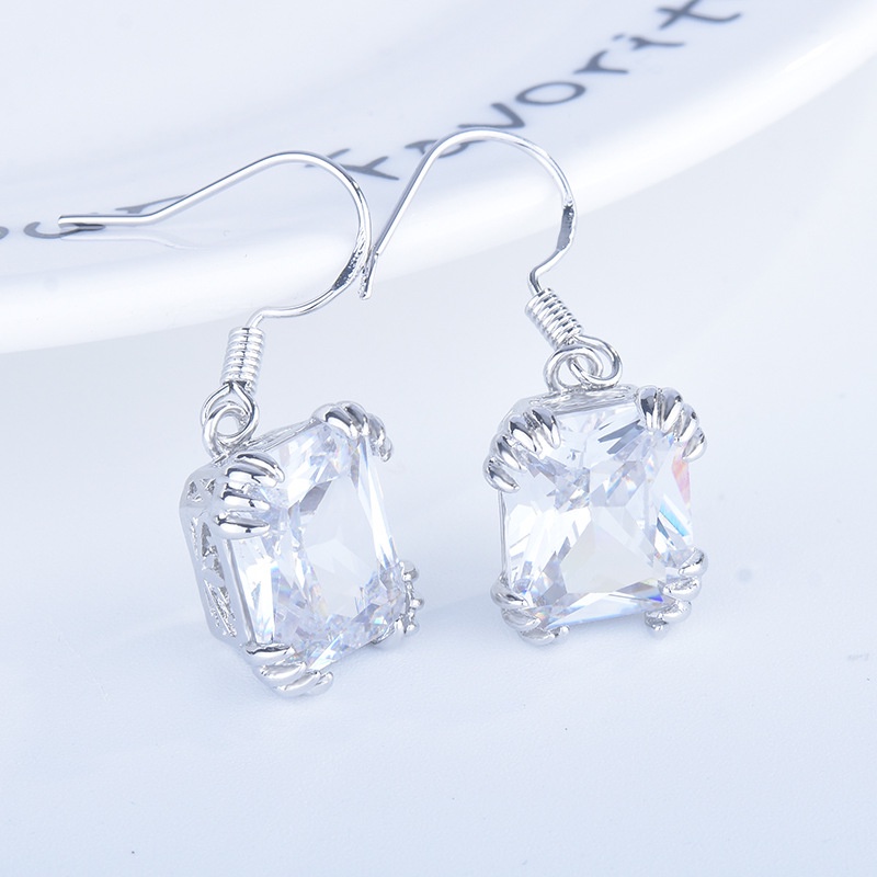 Goldkingdom Aksesoris Perhiasan Fashion Ready Stock Anting Mermaid Dengan Batu Permata Vintage