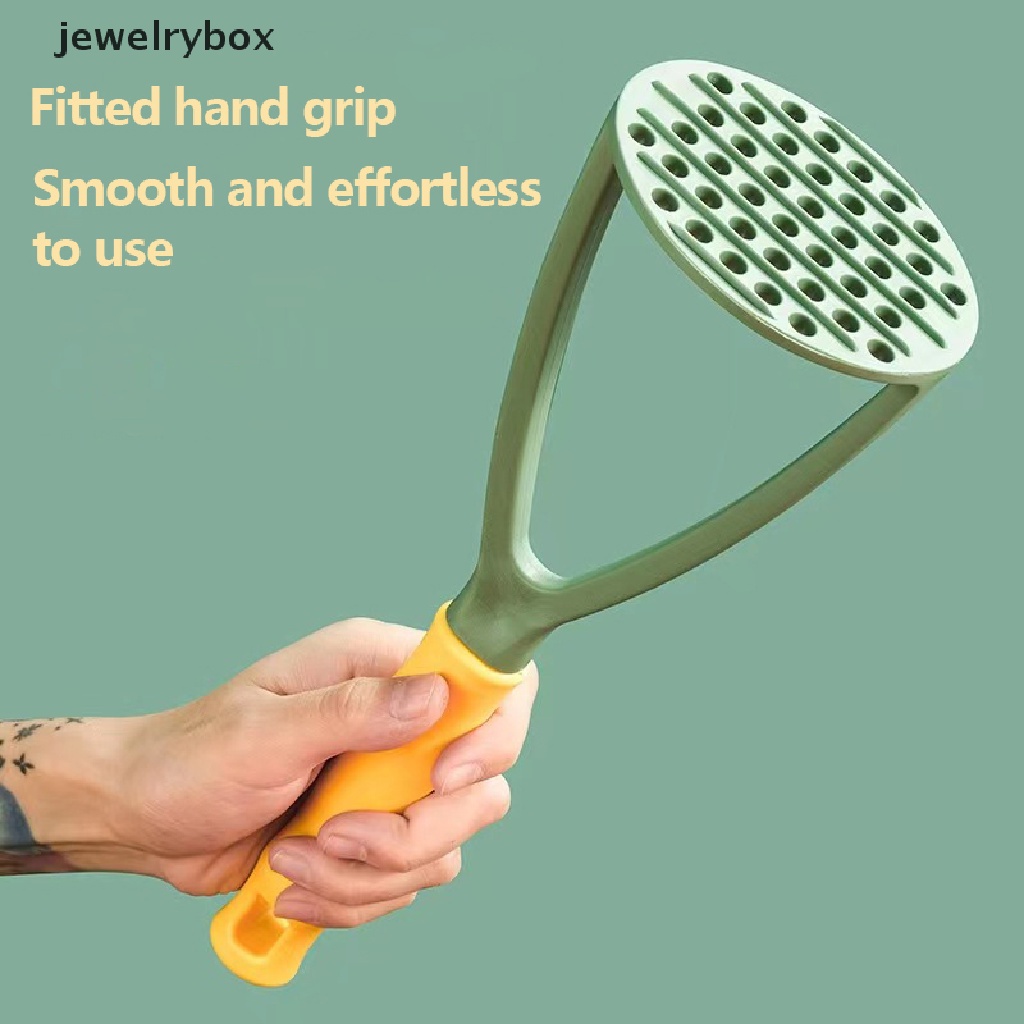 [jewelrybox] 1pc PP Pressed Potato Masher Ricer Puree Juice Maker Pendorong Kentang Tumbuk Halus Penghancur Kentang Alat Buah Perlengkapan Dapur Butik