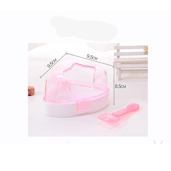 Tempat Mandi Model Segitiga Hamster Lucu