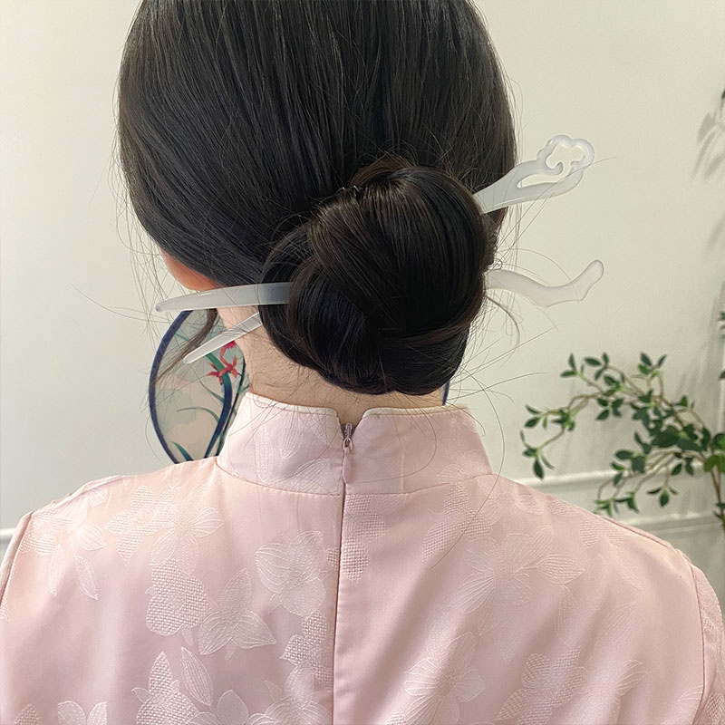 Jepit Rambut Gaya Kuno Putih Murni Hair Clip Aksesoris Rambut Untuk Wanita Perempuan